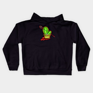 Do NOT LOVE ME CACTUS Love Colored Line Art Kids Hoodie